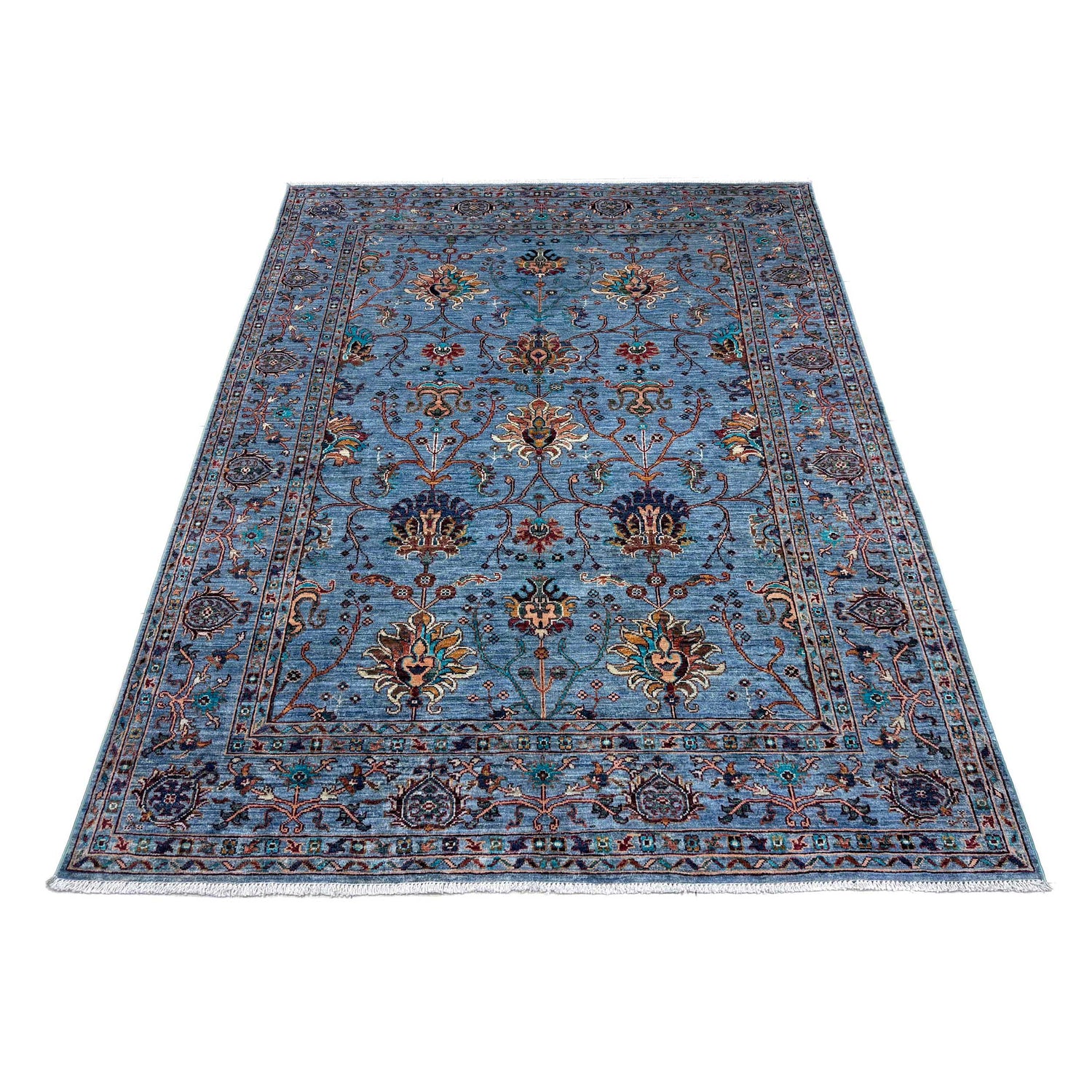 Contemporary Style Sultani Qaleen 5' 8" x 7' 9" (ft) - No. G39621