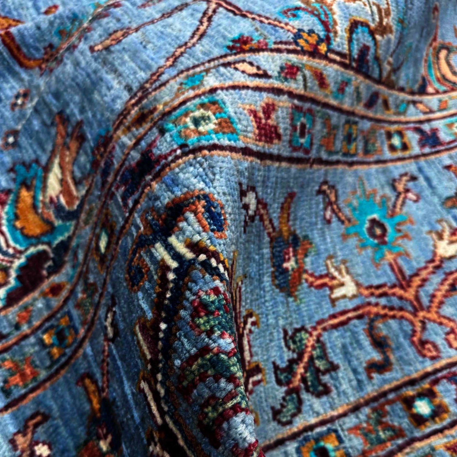 Contemporary Style Sultani Qaleen 5' 8" x 7' 9" (ft) - No. G39621
