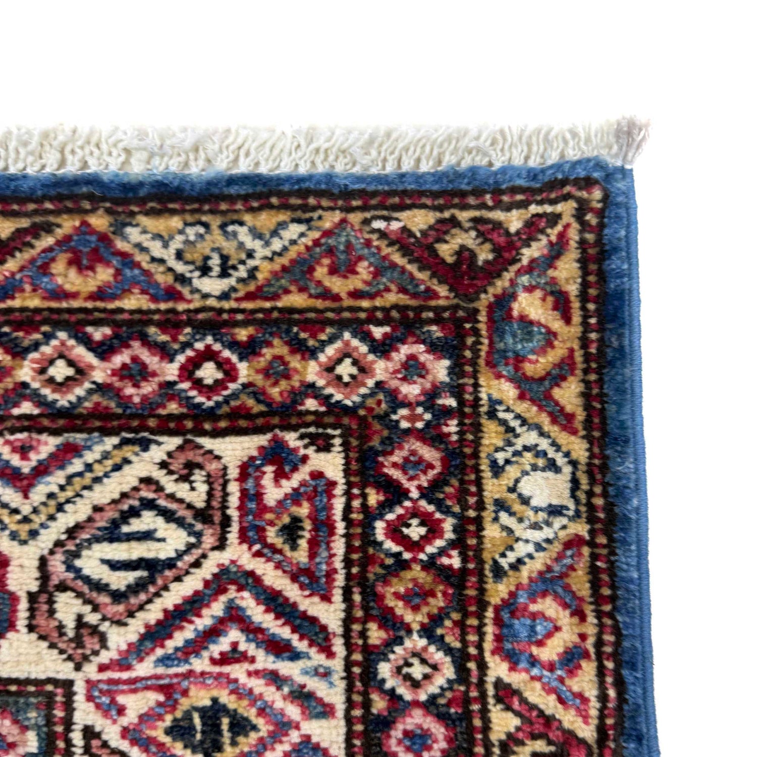 Blue Color Handmade Kazak Rug 4' 11" x 6' 8" (ft) - No. G39622