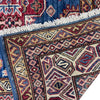Blue Color Handmade Kazak Rug 4' 11" x 6' 8" (ft) - No. G39622