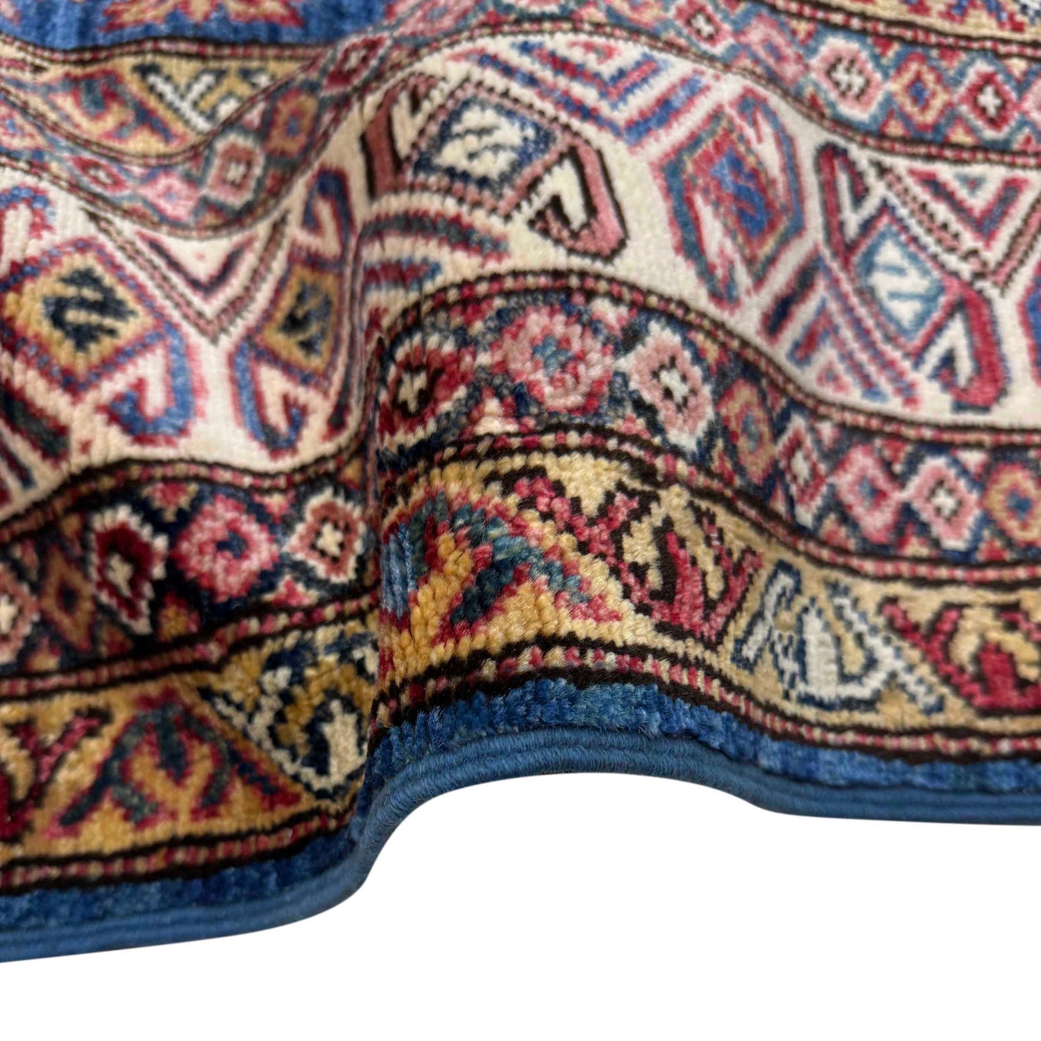 Blue Color Handmade Kazak Rug 4' 11" x 6' 8" (ft) - No. G39622