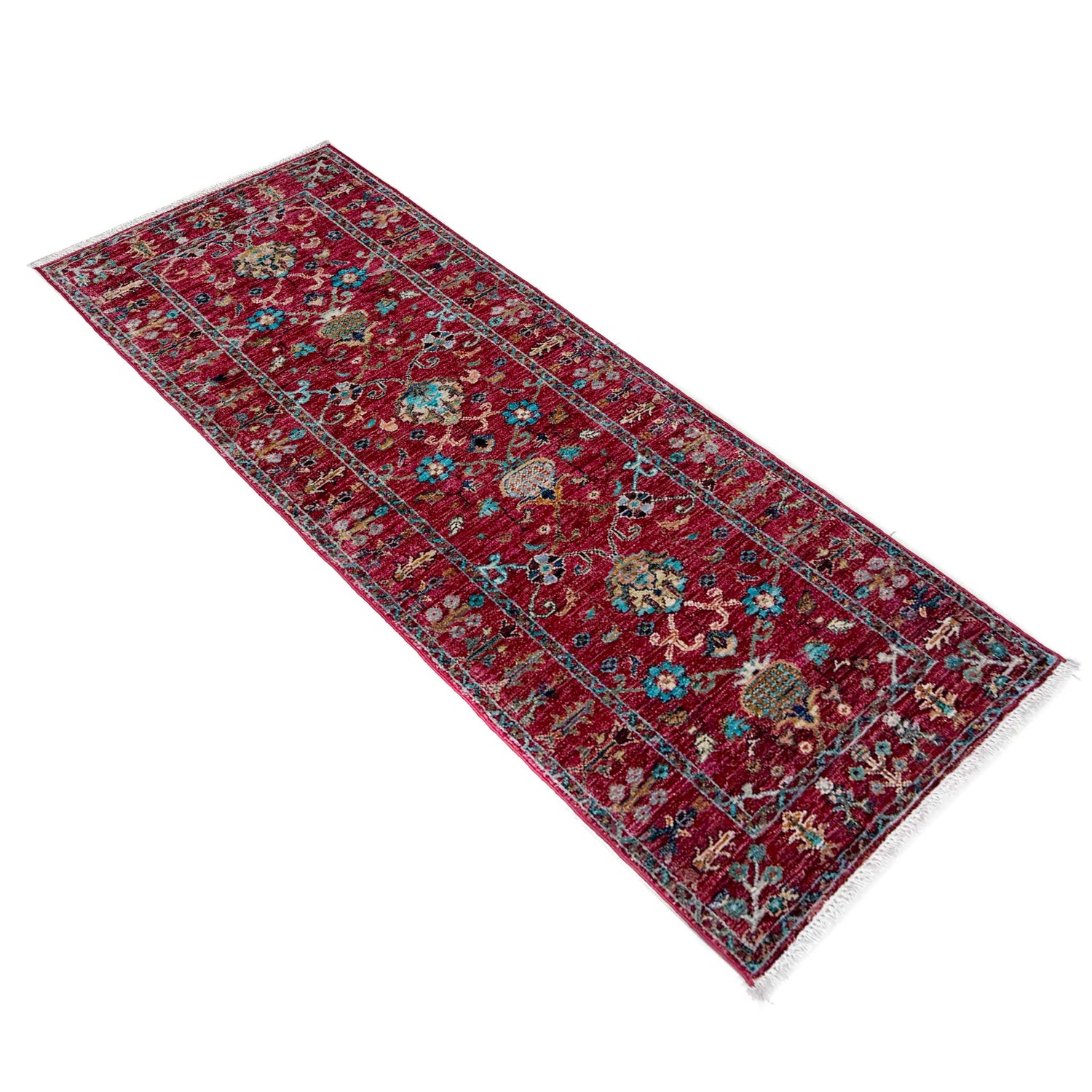 Modern Sultani Qaleen Runner 2' 0" x 5' 10" (ft) - No. G39624