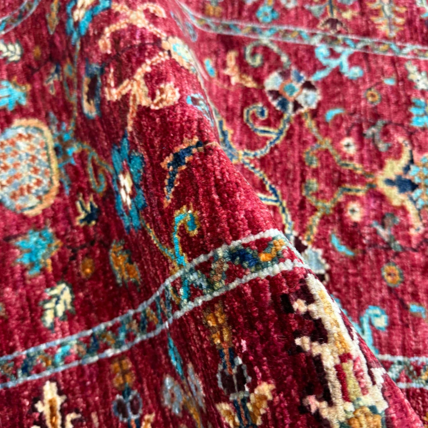 Modern Sultani Qaleen Runner 2' 0" x 5' 10" (ft) - No. G39624