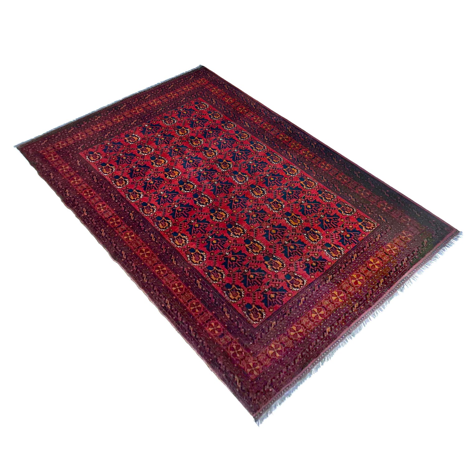 Handmade Khal Mohammadi Carpet 6' 6" x 9' 7" (ft) - No. G39683