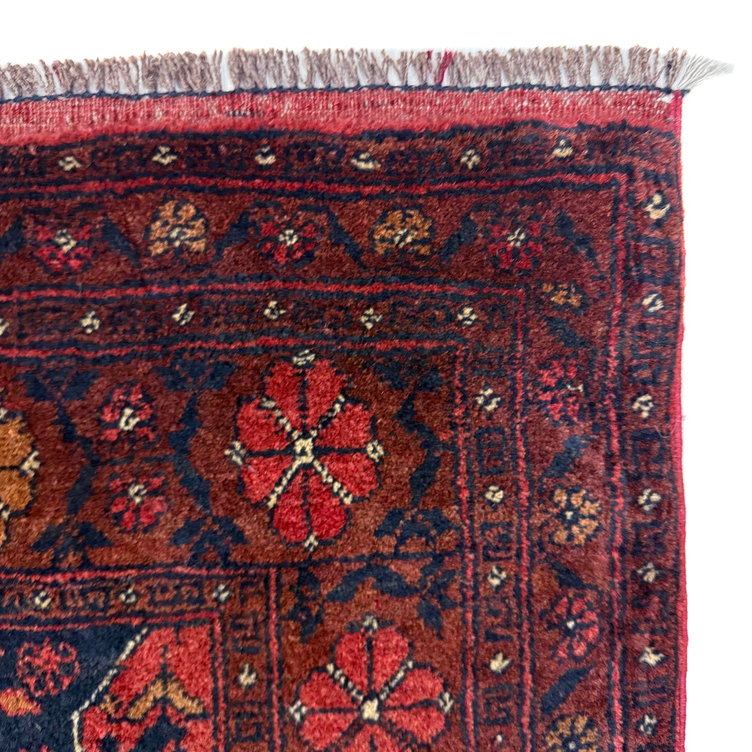 Red Khal Mohammadi Carpet 6' 8" x 9' 6" (ft) - No. G39685