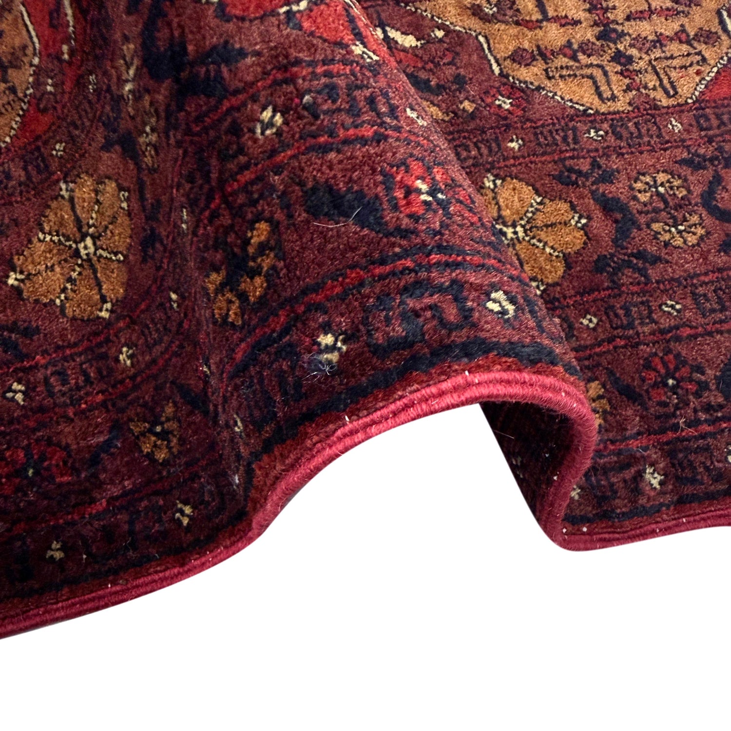 Red Khal Mohammadi Carpet 6' 8" x 9' 6" (ft) - No. G39685