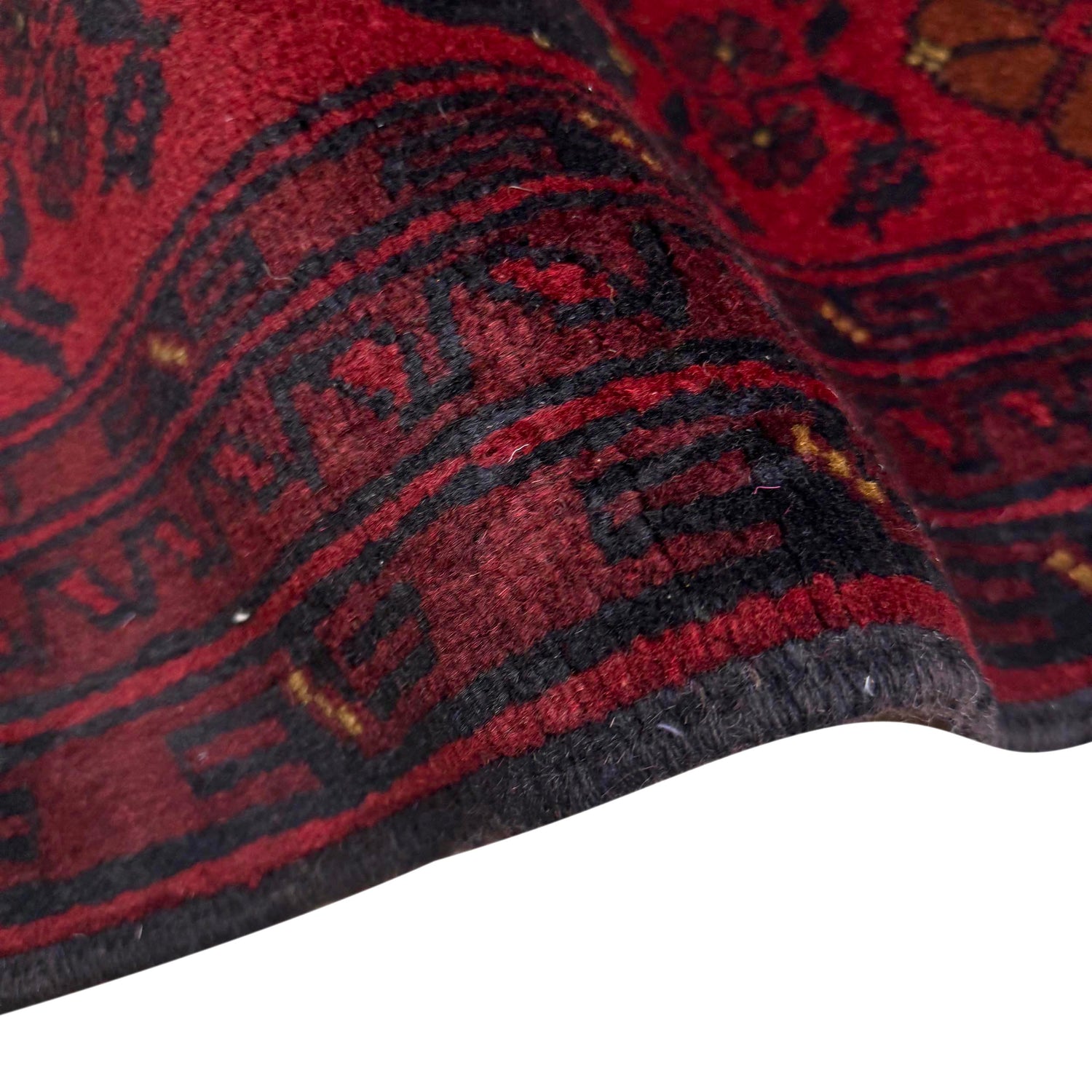Red Khal Mohammadi Carpet 6' 4" x 9' 9" (ft) - No. G39686
