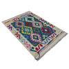 Handmade Vegetable Kelim 2' 9" x 3' 11" (ft) - No. G39699