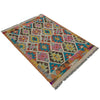 Handmade Vegetable Kelim 2' 9" x 3' 11" (ft) - No. G39704