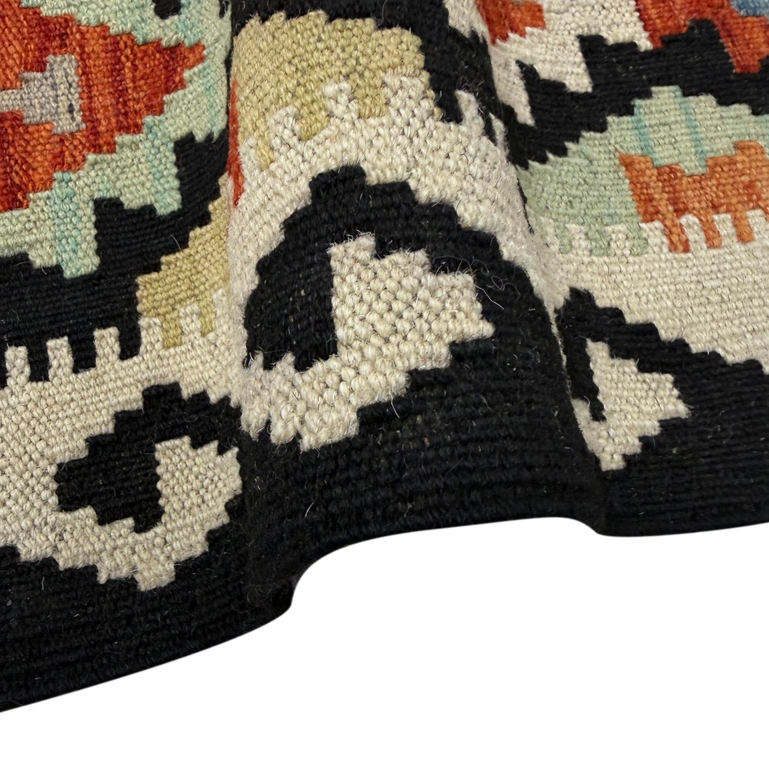 Handmade Vegetable Kelim 4' 7" x 6' 11" (ft) - No. G39788