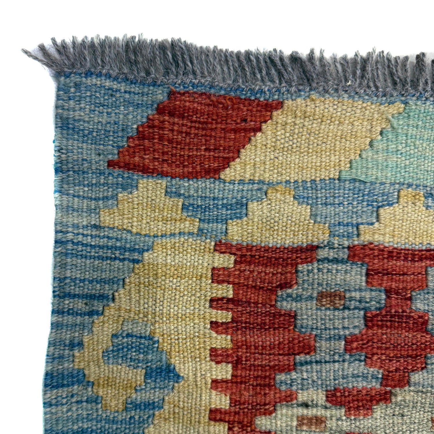 Handmade Vegetable Kelim 4' 11" x 6' 8" (ft) - No. G39789