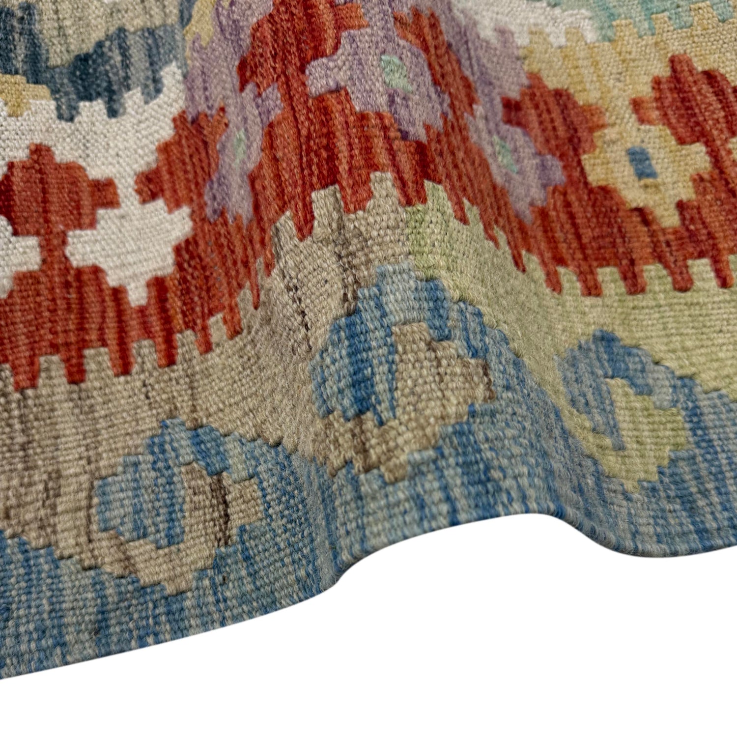 Handmade Vegetable Kelim 4' 11" x 6' 8" (ft) - No. G39789