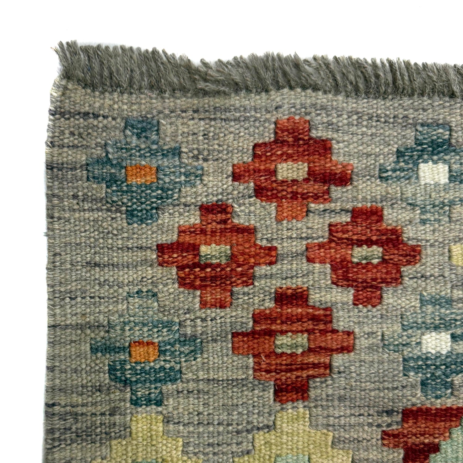 Handmade Vegetable Kelim 5' 0" x 6' 8" (ft) - No. G39790