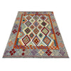 Handmade Vegetable Kilim 5' 0" x 6' 11" (ft) - No. G39797