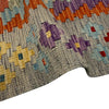 Handmade Vegetable Kilim 5' 0" x 6' 11" (ft) - No. G39797