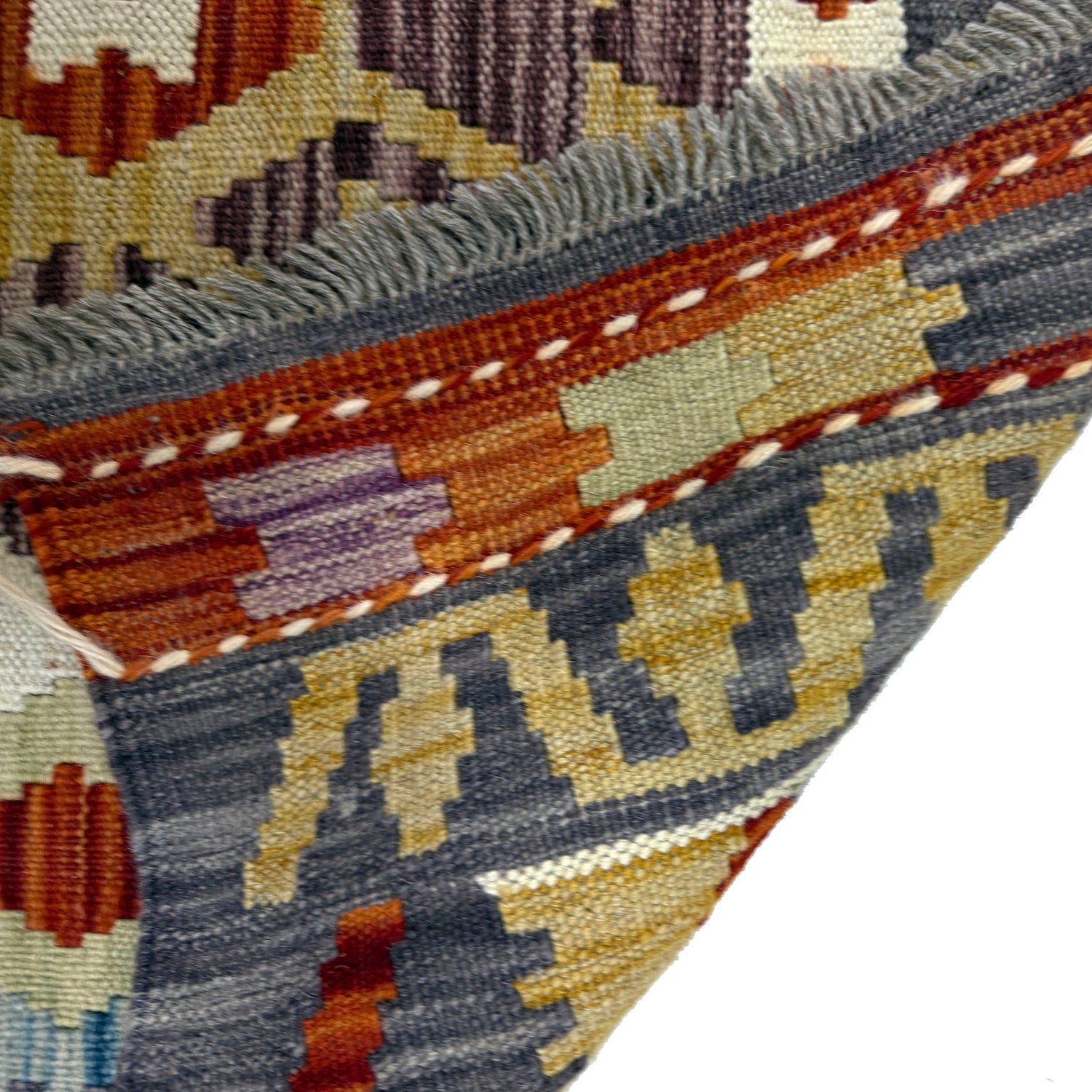 Vegetable Kelim Runner 2' 9" x 19' 0" (ft) - No. G39803