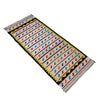 Hand Knotted Table Sheet Dhurrie Runner 2' 8" x 6' 11" (ft) - No. G39804