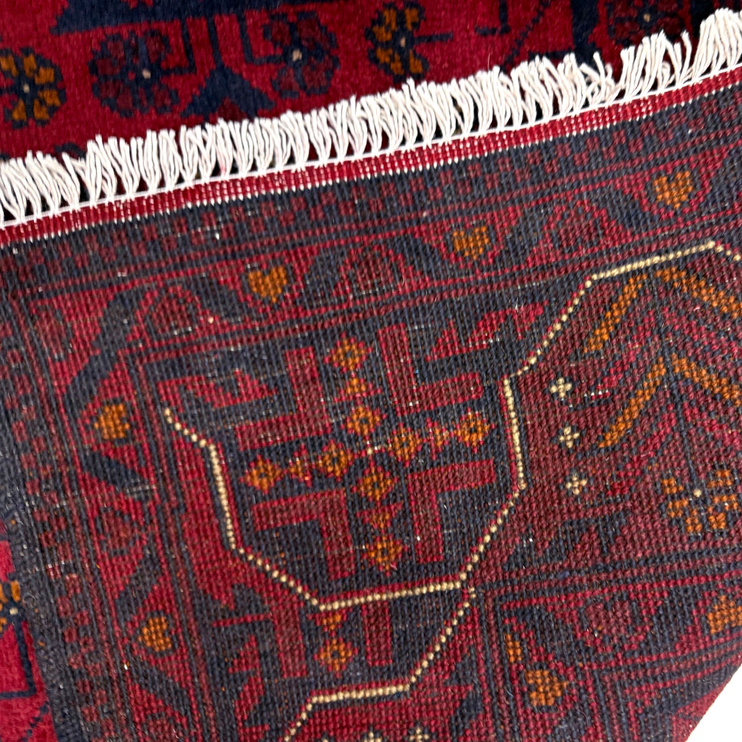 Red Color Khal Mohammadi Rug 4' 11" x 6' 5" (ft) - No. G39807