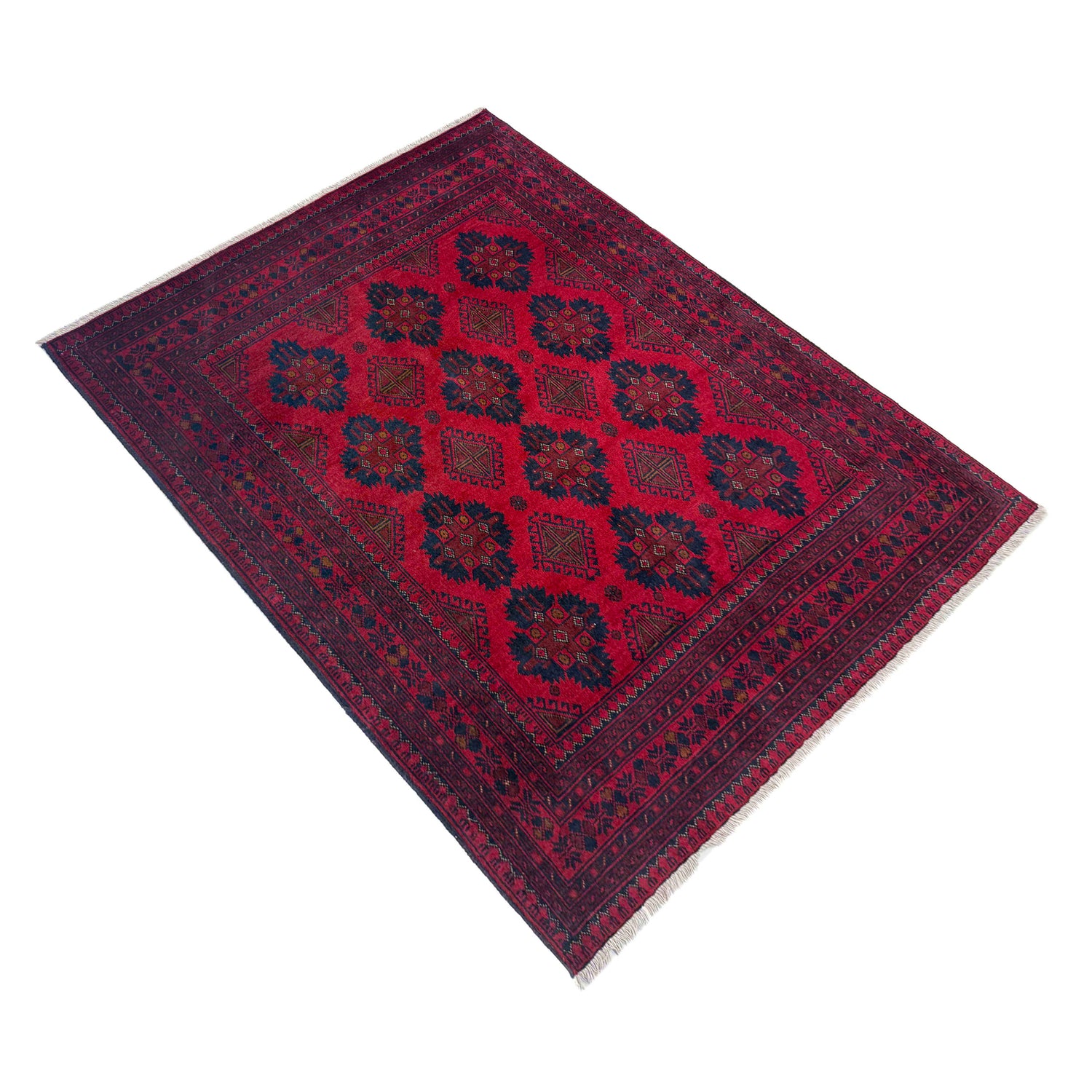 Red Color Khal Mohammadi Rug 5' 1" x 6' 3" (ft) - No. G39808