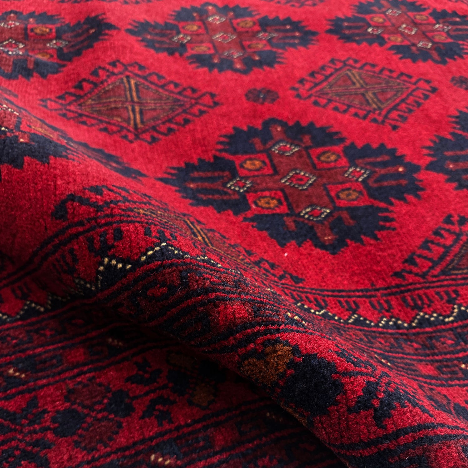Red Color Khal Mohammadi Rug 5' 1" x 6' 3" (ft) - No. G39808