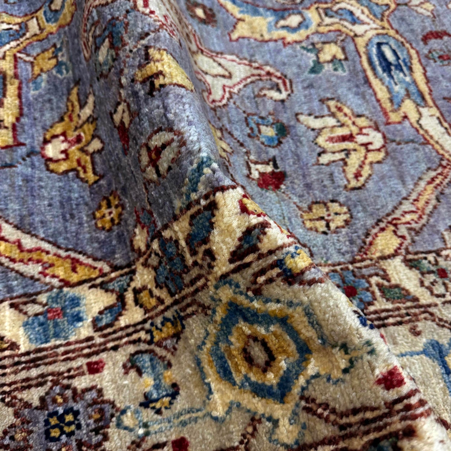 Shikargah Hunting Scene Carpet 4' 11" x 7' 4" (ft) - No. G39809