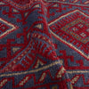 Red Color Mashwani Short Runner 2' 1" x 8' 3" (ft) - No. G40192
