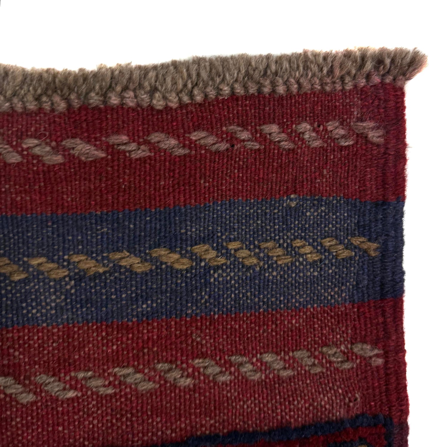 Red Color Mashwani Short Runner 2' 3" x 8' 1" (ft) - No. G40195
