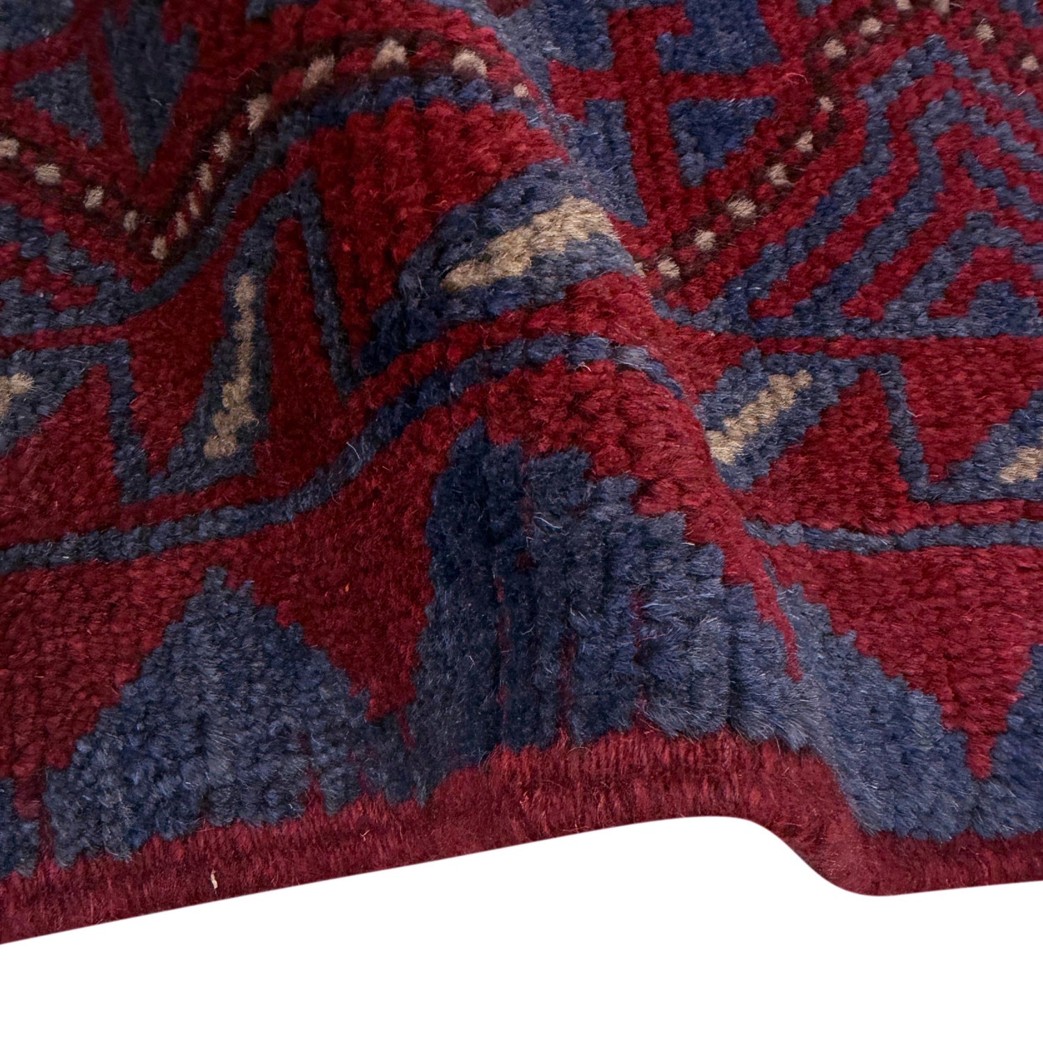 Red Color Mashwani Short Runner 2' 0" x 7' 11" (ft) - No. G40198