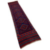 Red Color Mashwani Short Runner 2' 1" x 8' 7" (ft) - No. G40199