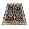 Handmade Vegetable Kilim 3' 2  x 4' 9 (ft) - No. P26328