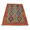 Handmade Vegetable Kilim 3' 3  x 4' 9 (ft) - No. P26339