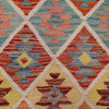 Handmade Vegetable Kilim 3' 3  x 4' 7 (ft) - No. P26395a