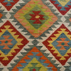 Handmade Vegetable Kilim 6' 7 x 9' 9 (ft) - No. P26395