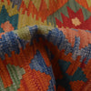 Handmade Vegetable Kilim 6' 7 x 9' 9 (ft) - No. P26395