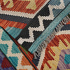 Handmade Vegetable Kilim 4' 8 x 6' 5 (ft) - No. P26470