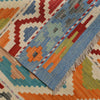 Handmade Vegetable Kilim 5´ 7 x 8' 0 (ft) - No. P26478