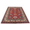 Red Color Kazak Rug 5' 7 x 7' 7 (ft) - No. P26484