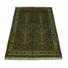 Green Overdyed Rug 4' 0 x 5' 7 (ft) - No. P26493