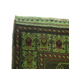 Green Overdyed Rug 4' 0 x 5' 7 (ft) - No. P26493