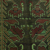 Green Overdyed Rug 4' 0 x 5' 7 (ft) - No. P26493