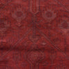 Red Overdyed Rug 4' 1 x 5' 4 (ft) - No. P26495