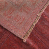 Red Overdyed Rug 4' 1 x 5' 4 (ft) - No. P26495