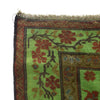 Green Overdyed Rug 4' 1 x 5' 5 (ft) - No. P26496