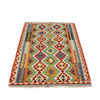 Handmade Vegetable Kilim 3' 4  x 4' 7 (ft) - No. P26538