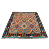 Handmade Vegetable Kilim 5' 2 x 6' 4 (ft) - No. P26540