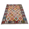 Handmade Vegetable Kilim 4' 1 x 5' 9 (ft) - No. P26544