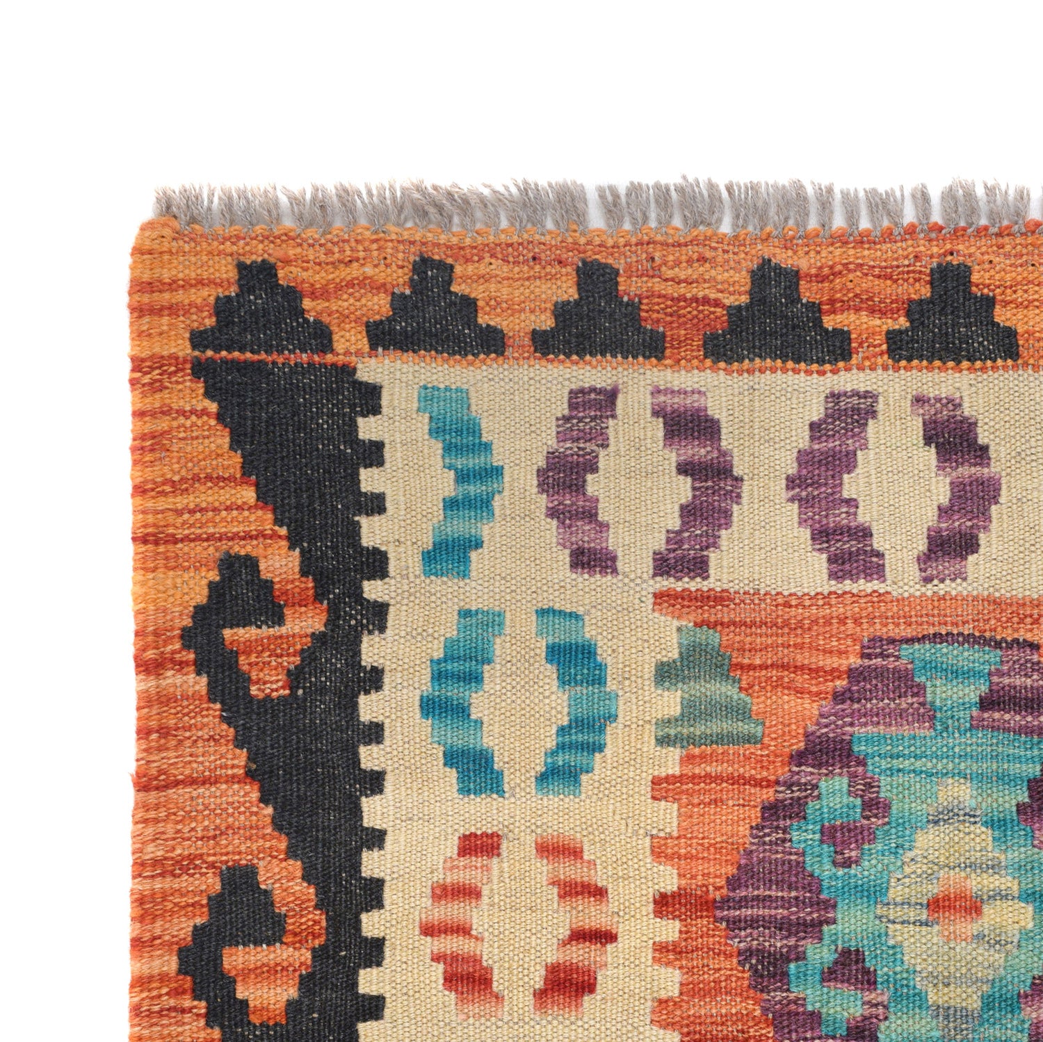 Vegetable Kilim Runner 2' 7 x 9' 7 (ft) - No. P26599