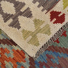 Handmade Vegetable Kilim 4' 1 x 5' 9 (ft) - No. P26615