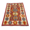 Handmade Vegetable Kilim 3' 3  x 4' 9 (ft) - No. P26813