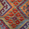 Handmade Vegetable Kilim 4' 0 x 5' 6 (ft) - No. P26834